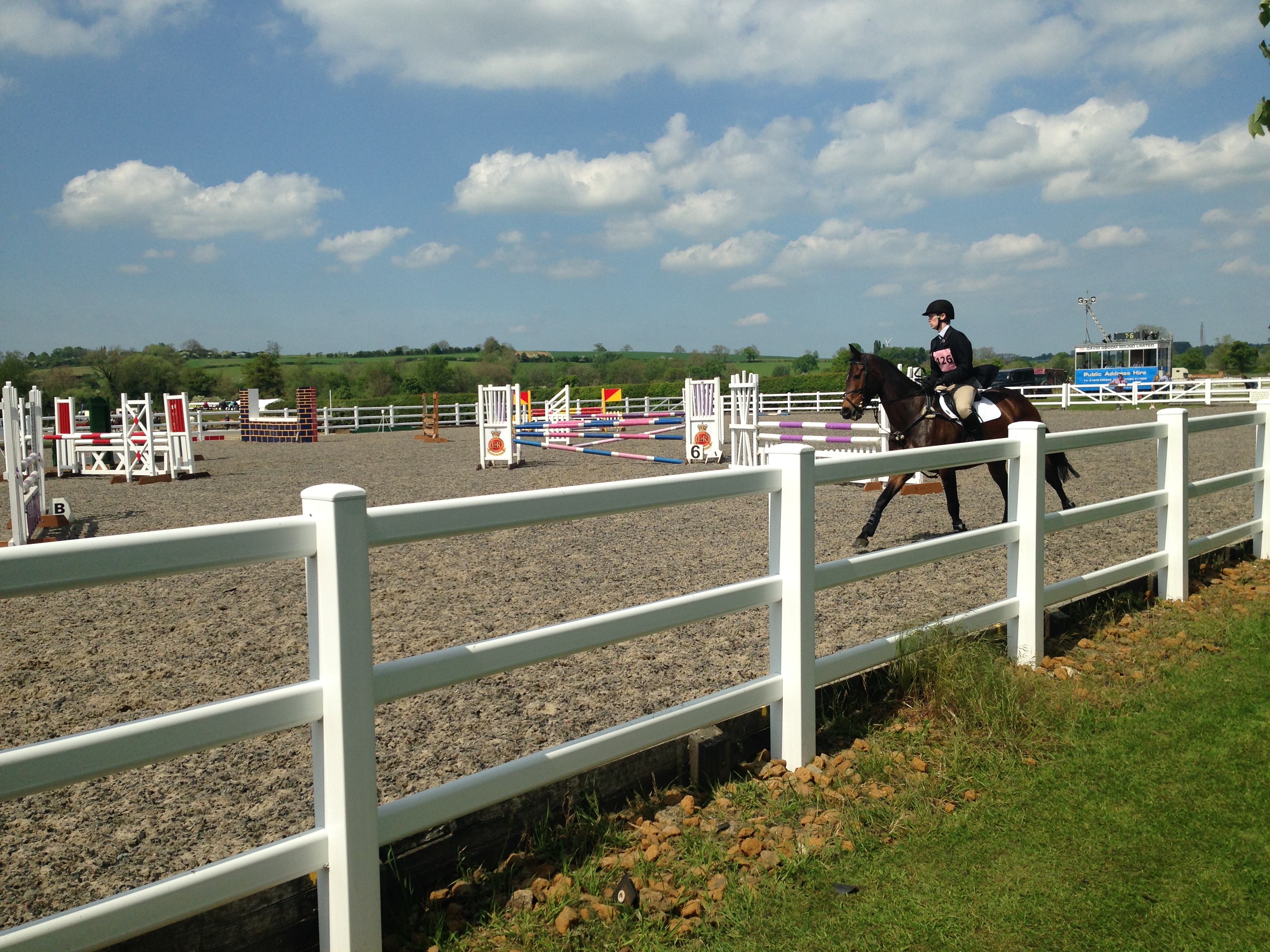 duralock fencing arena